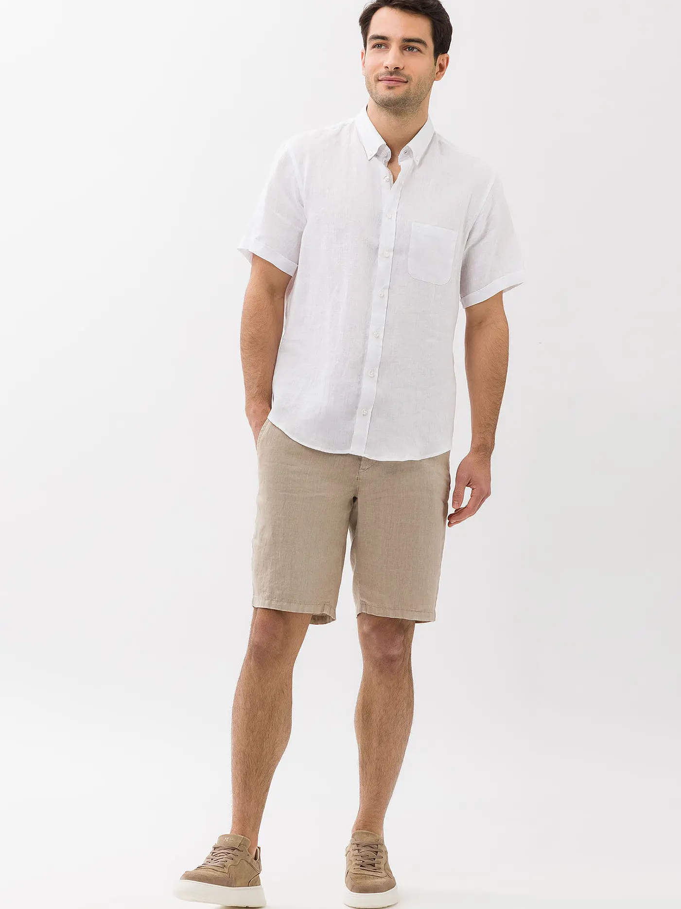 BRAX | Leinenhemd Modern Fit DAN U | 